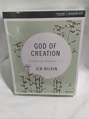 God of Creation Bible Study Book 2 DVDs Study of Genesis 1-11 Jen Wilkin Sealed